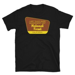 Lake Tahoe Basin Management Unit National Forest California T-Shirt