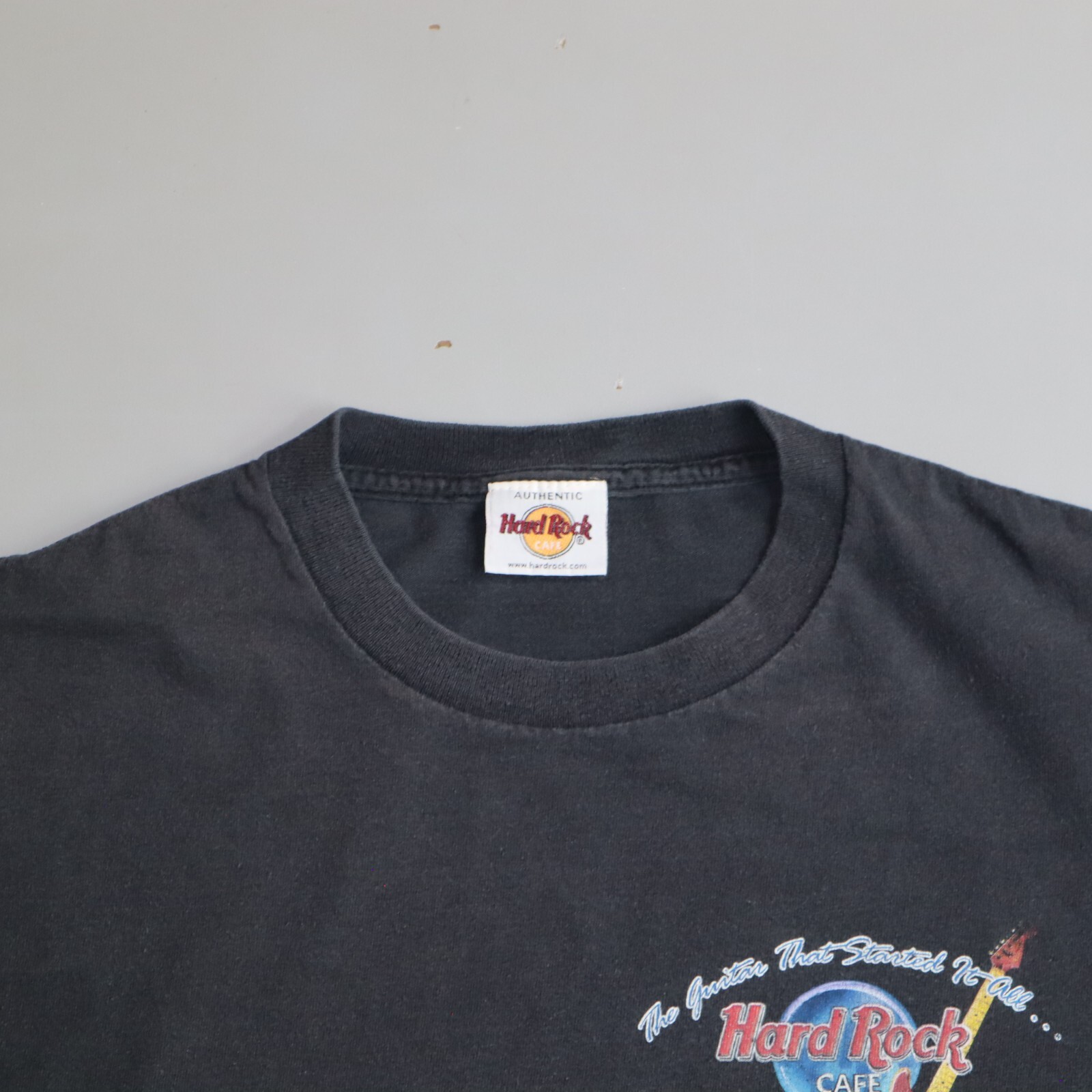 Hard Rock Cafe Shirt Adult Small Black Signature Series Eric Clapton Destin S gallery