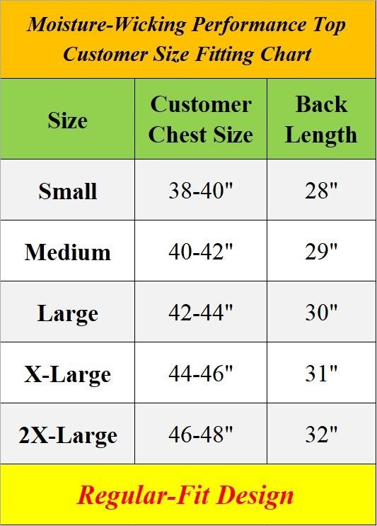 5-Pack Men's Moisture Wicking Long Sleeve Peformance Athletic Tee T-Shirt S-2XL gallery