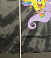 Nickelodeon Men’s Medium NWT SpongeBob Square Pants “Best Day Ever” Tie Dyed