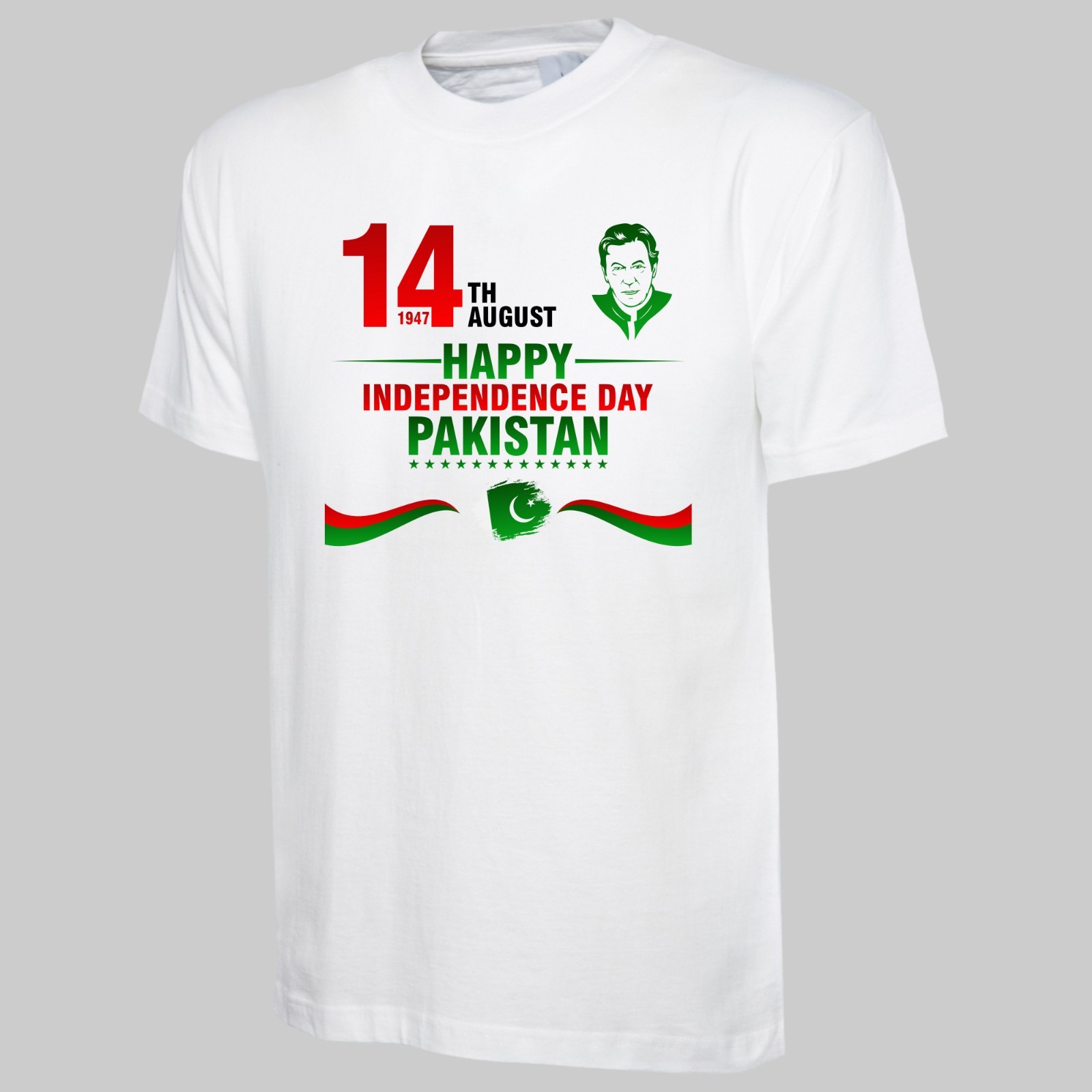 14th August Happy Independence Day T Shirt Pakistani Flag Imran Khan Gift T Top gallery