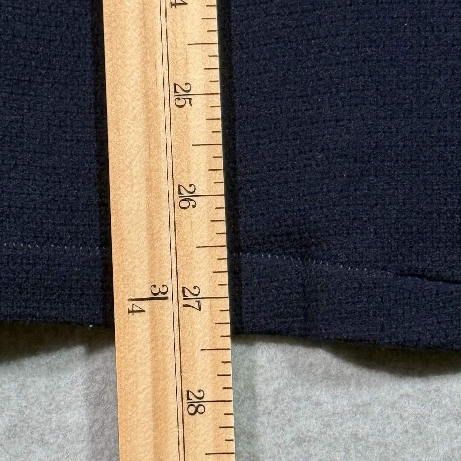 Vintage Russell Athletic Knit Ringer Tee Mens L Navy White BRENT 73 Jersey USA gallery