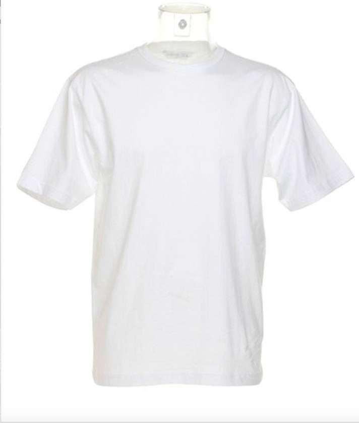 KUSTOM KIT Superior Crew T-Shirt/White – 5XL TWIN PACK