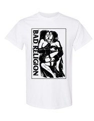 BAD RELIGION NAUGHTY NUNS PREMIUM GRAPHIC T SHIRT
