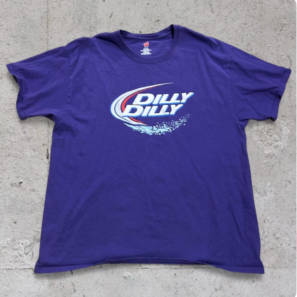 Vintage 2000s Beer Shirt Dilly Dilly Men’s Purple T-Shirt Size XL