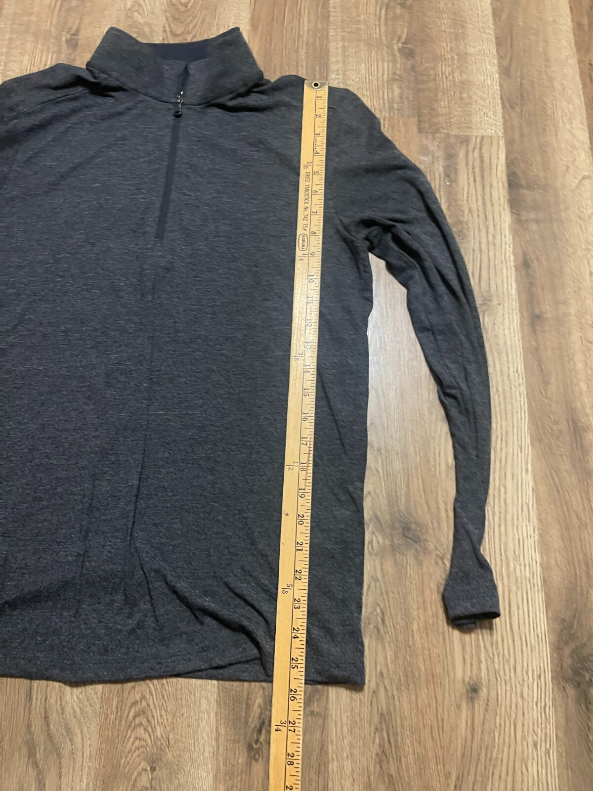 Under armour Shirt, Men's Size Small, Black, Long Sleeve, 1/4 Zip Up, Heatgear gallery