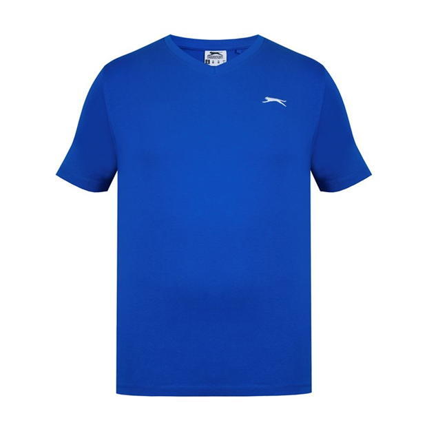 Men's Slazenger Cotton V Neck T Shirt XS S M L XL XXL 3XL 4XL ASS COLOURS BNWT gallery