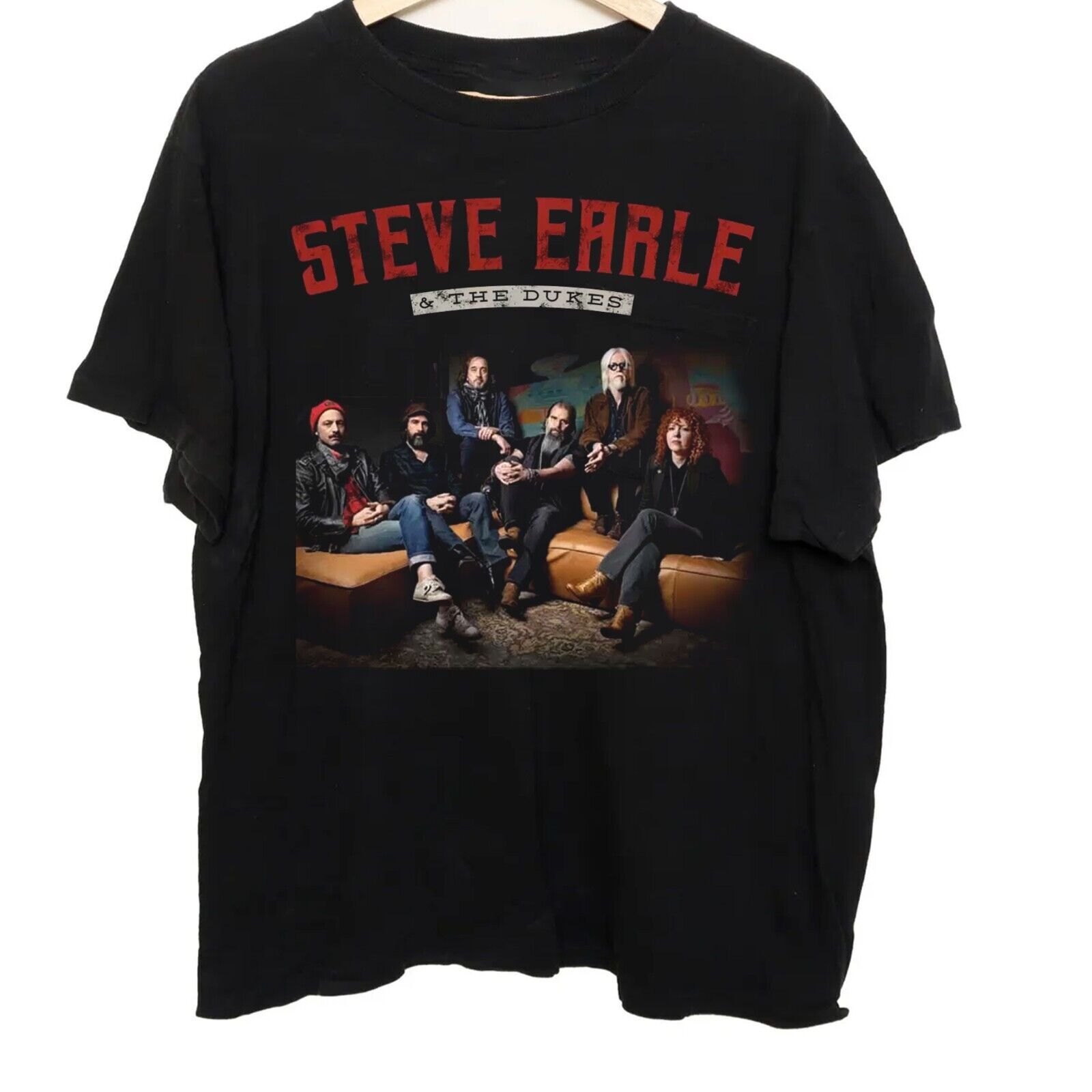 Rare Steve Earle And The Dukes Best Songs Gift Funny Men All Size T-Shirt Q803
