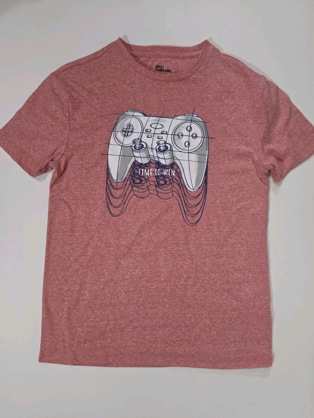 Epic Threads T-shirt Mens XL Red White Gaming Controller Graphic Tee