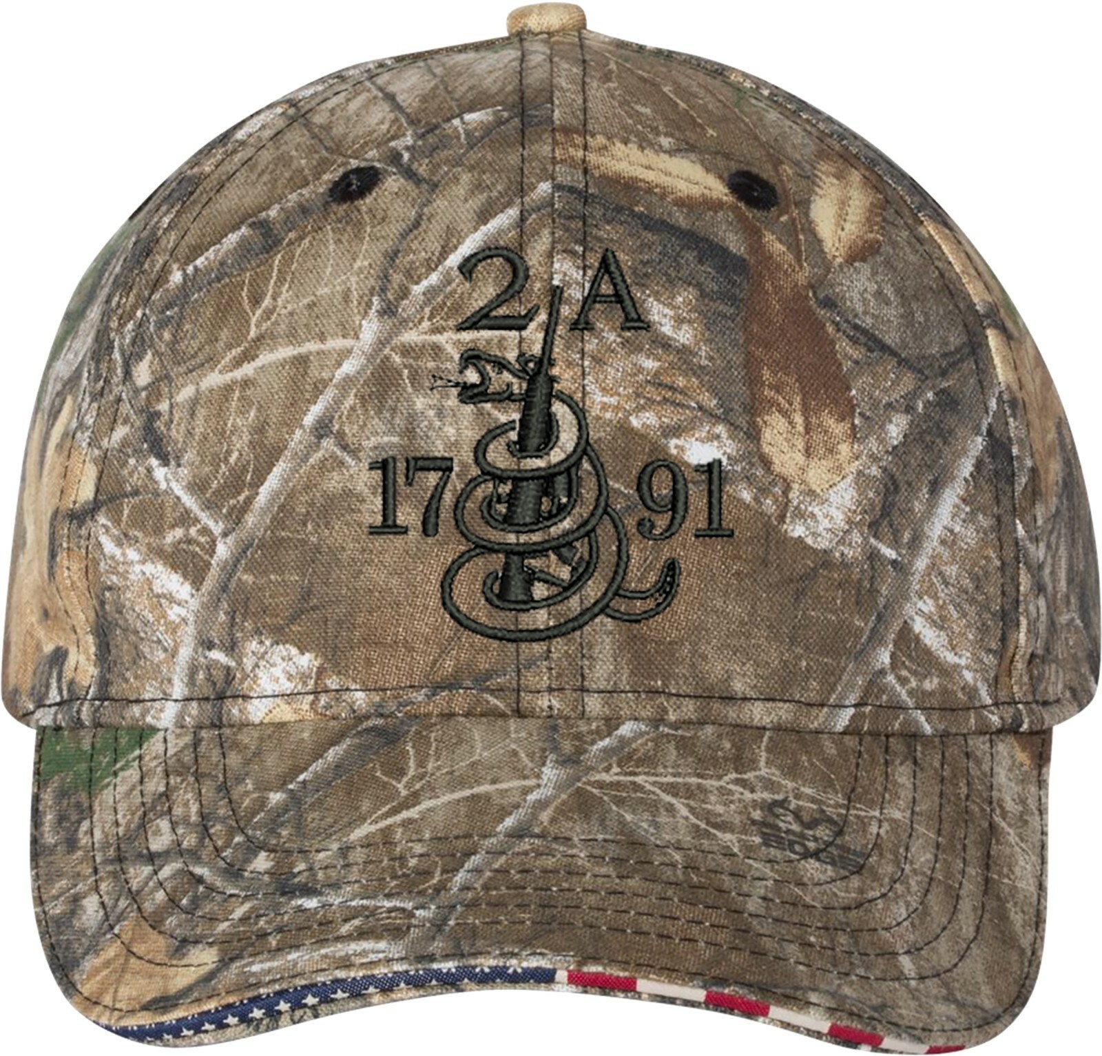 Gun 2A 1791 2nd Amendment Gift New Embroidered One Size Fits All Baseball Hats gallery