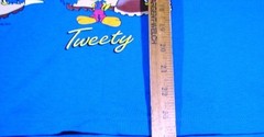 1997 TAZ, SYLVESTER & TWEETY – Official Looney Tunes Shirt – Size One Size Fits