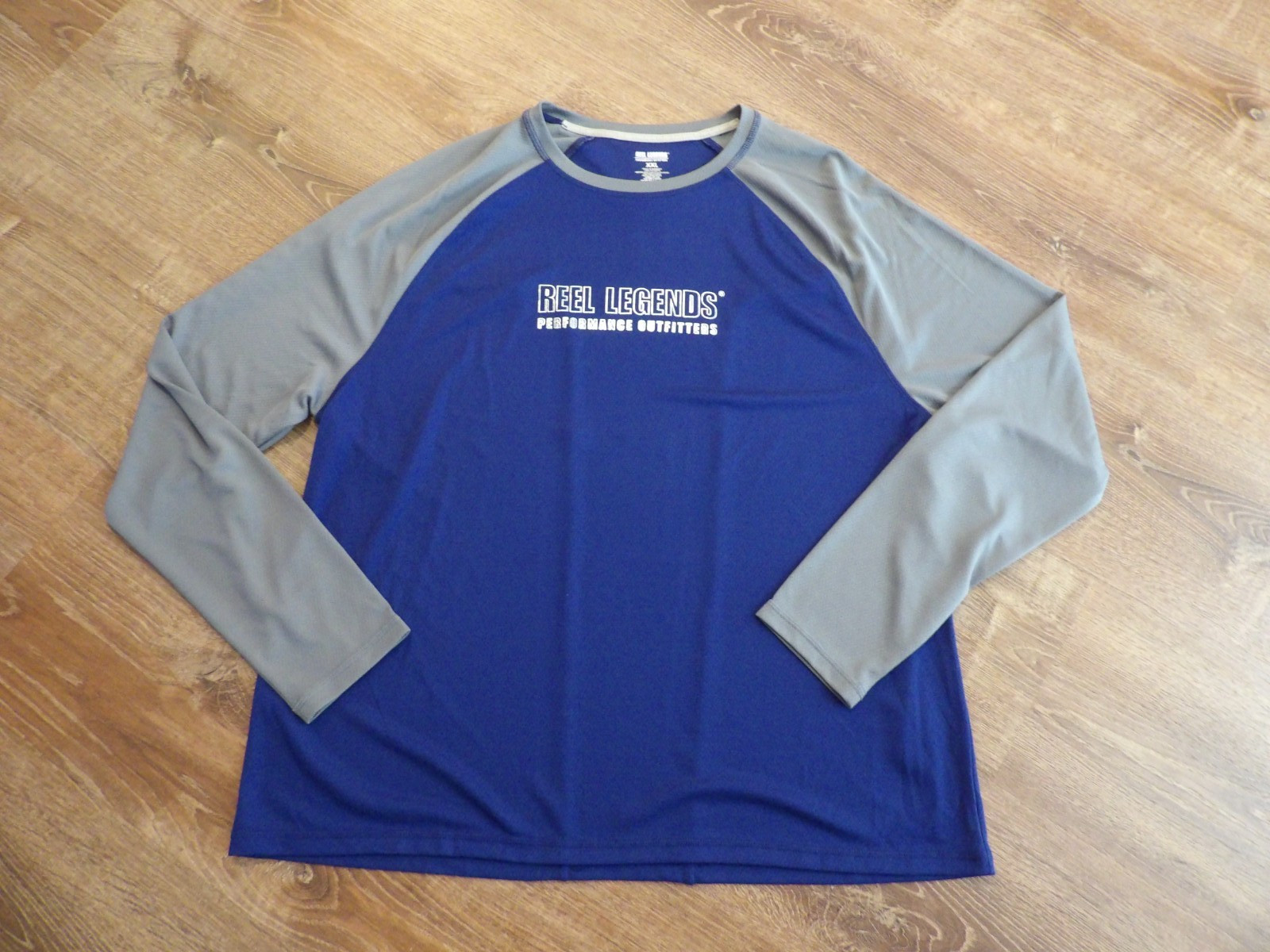 REDUCED Reel Legends Smart Temp Men XXL LS Poly UPF50 Quick Dry Wicking Shirt gallery