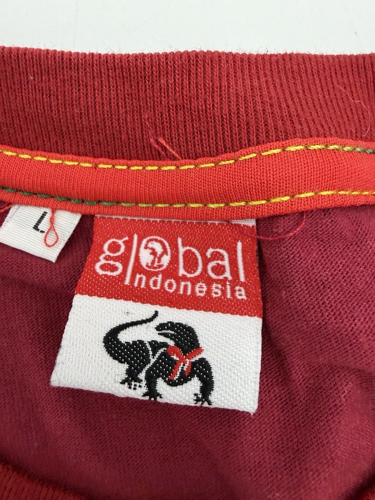 Global Indonesia Komodo Island Graphic T Shirt Size Large New NWOT gallery