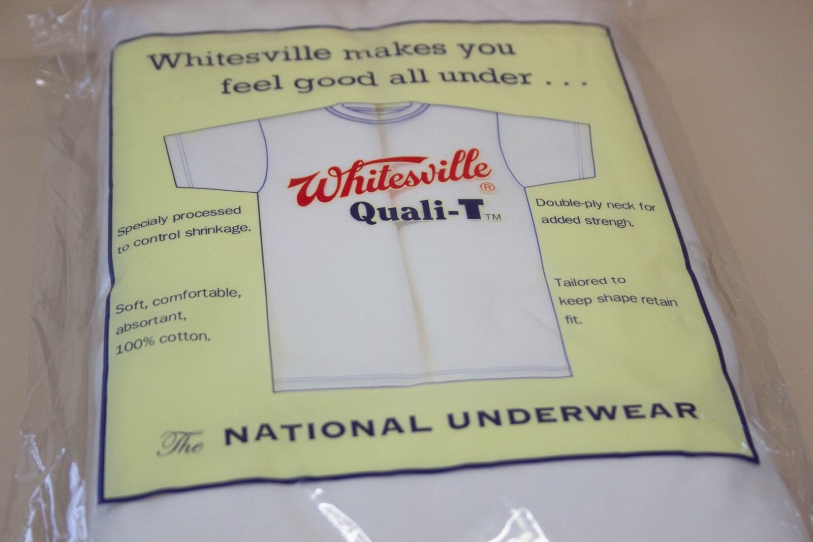 Whitesville 7oz Tubular Knit Tee / 2-Pack / White / L / "The Bear" Tee / Japan gallery