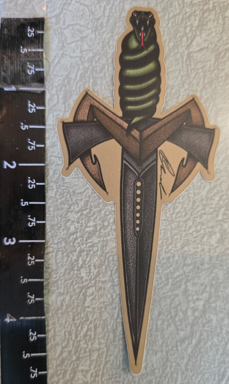 Microtech Knives Knife Dagger Cutlery Vinyl Decal Sticker Shot Show