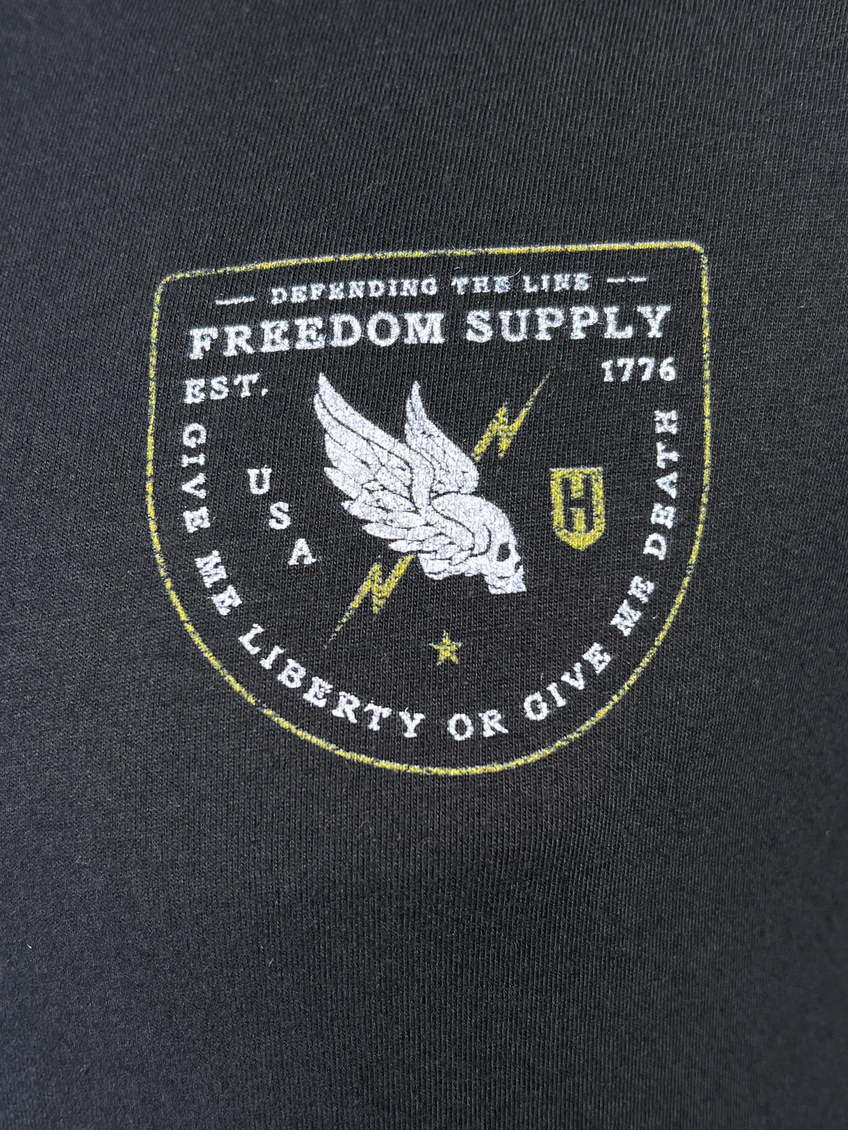 Howitzer Style Men's T-Shirt Freedom Line Military Grunt MFG gallery