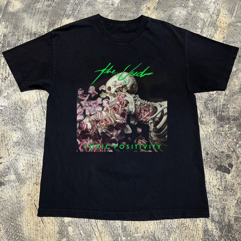 The Used – Toxic Positivity Gift For Fan Red All Size Shirt