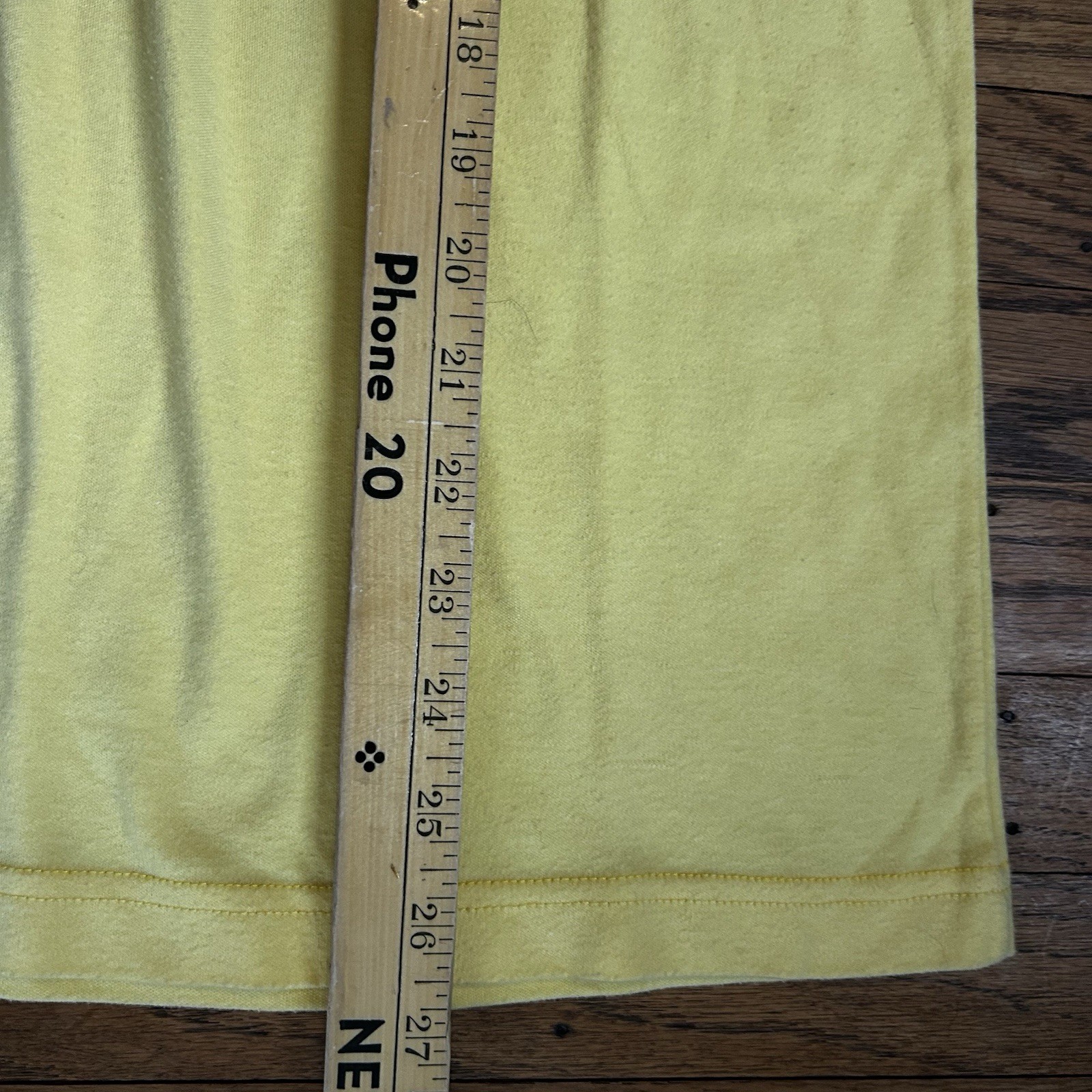 Vintage Giorgio Armani Emporio Armani T Shirt Men’s Yellow XL 90s gallery