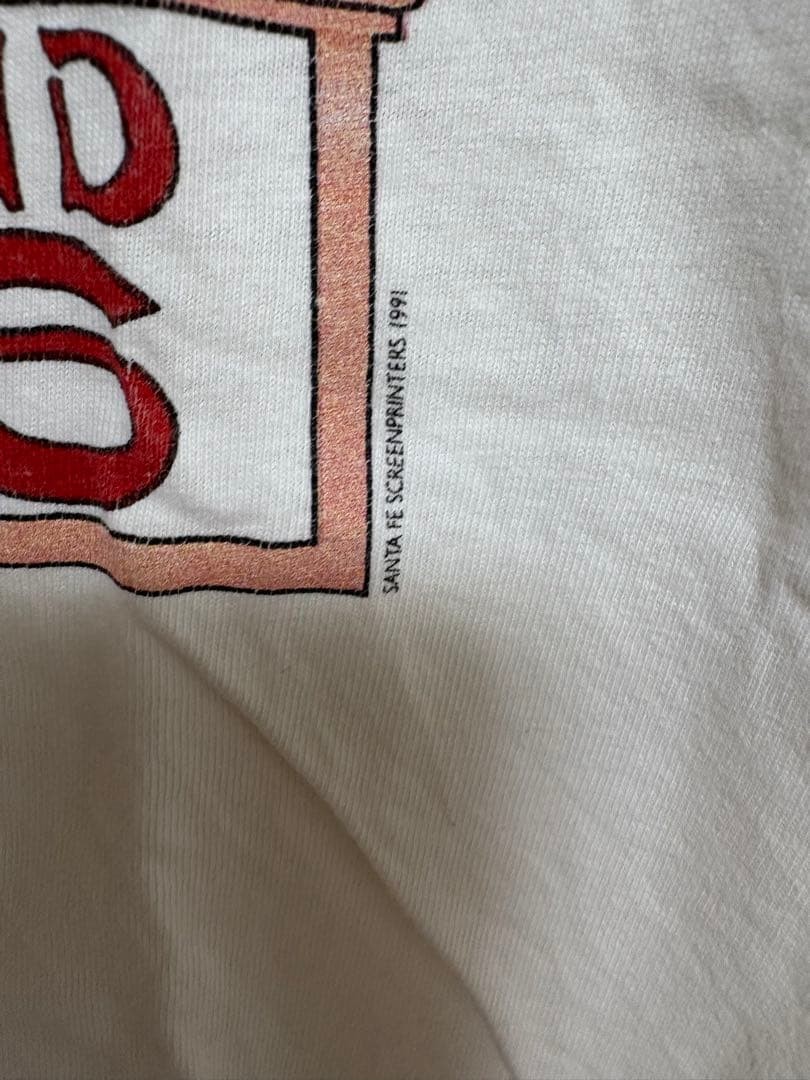 90s Hanes Beefy-T USA Made Ukiyo-e Ten Thousand Waves Graphic T-Shirt XL gallery