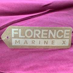 NEW Florence Marine X Men’s Medium GOTAE Organic Maroon Short Sleeve Tee M4-2