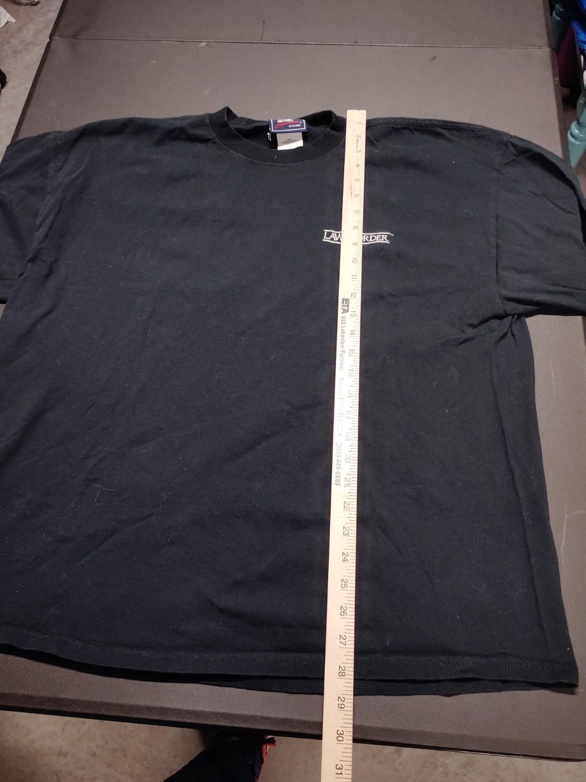 Nbc Store Law and Order Embroidery Tv Drama Show Promo Shirt 2xl A290 gallery