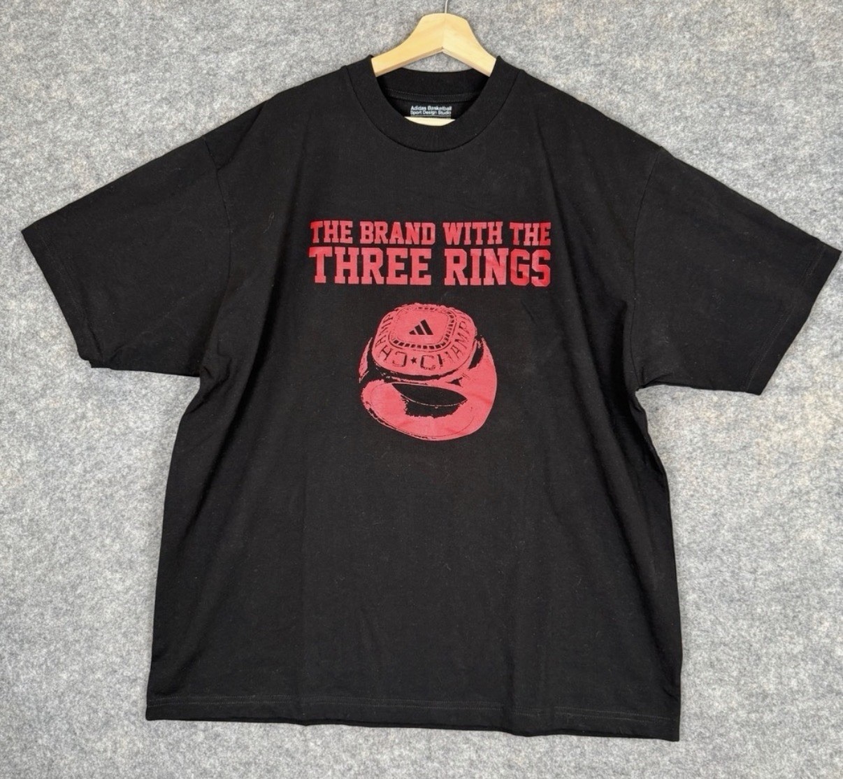 New ADIDAS men’s Las Vegas Aces WNBA Championship T Shirt Black Never Worn