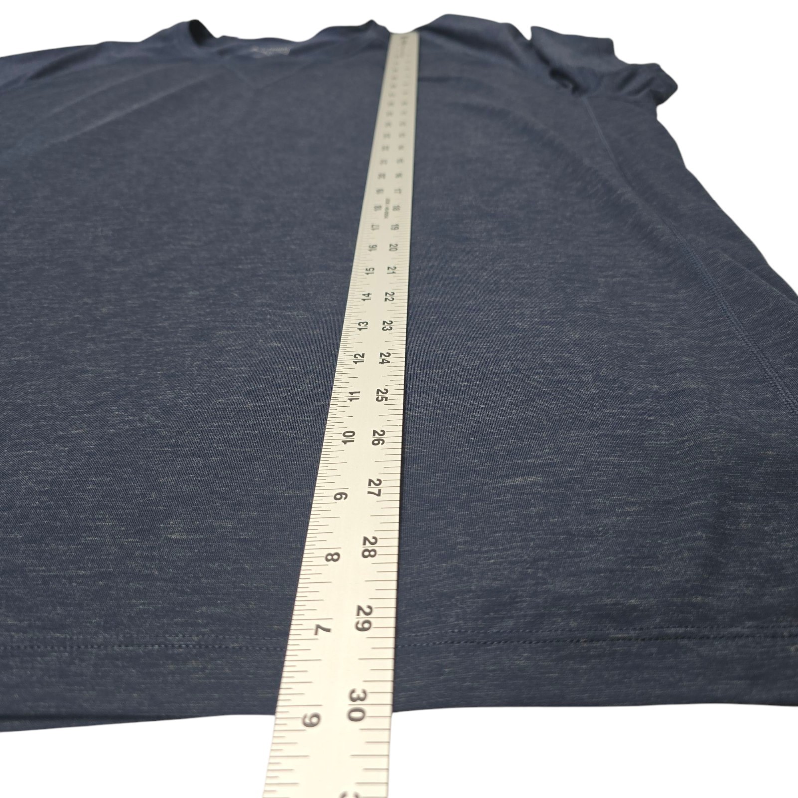 Four Laps Shirt Men’s Navy Blue Performance Wool Blend Level Tech Tee Size XXL gallery