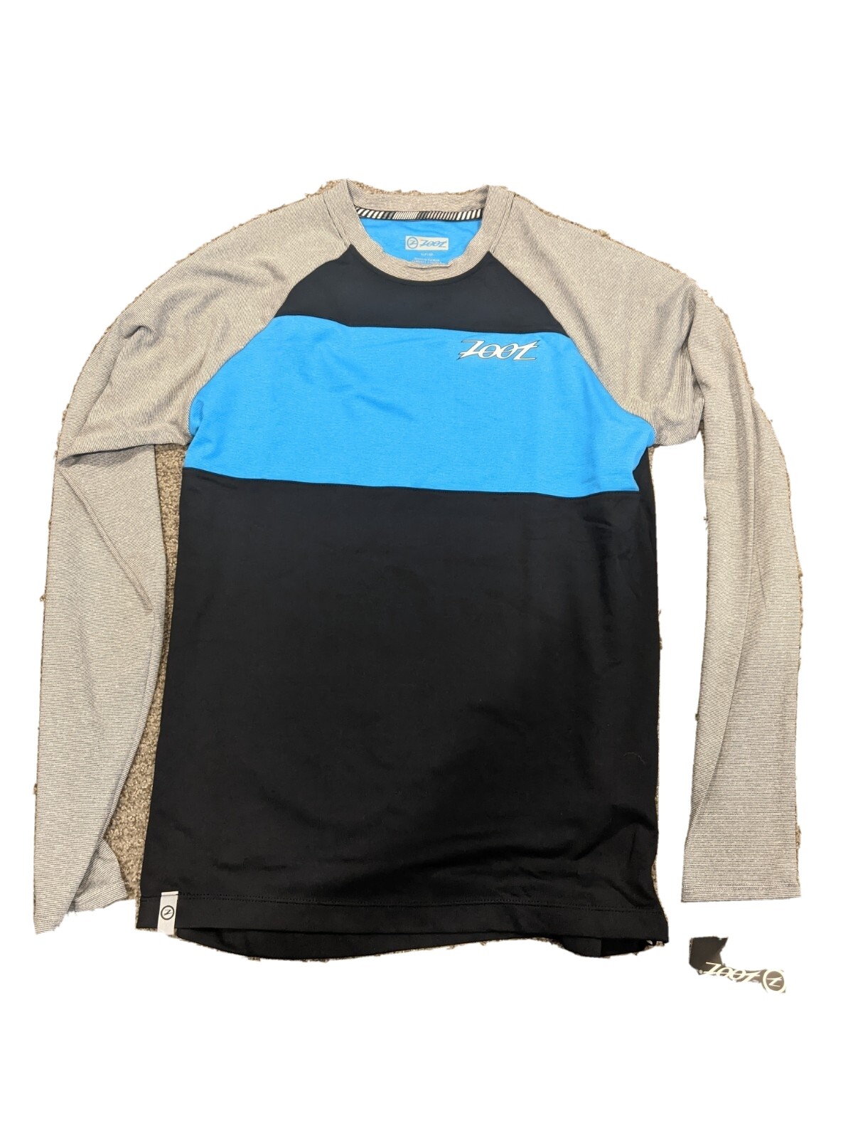 ZOOT – Men’s Surfside Ink tee LS – Graphite Black Blue – SMALL