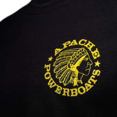Represent ‘n Apache® Monochromatic Logo T-Shirt | Black