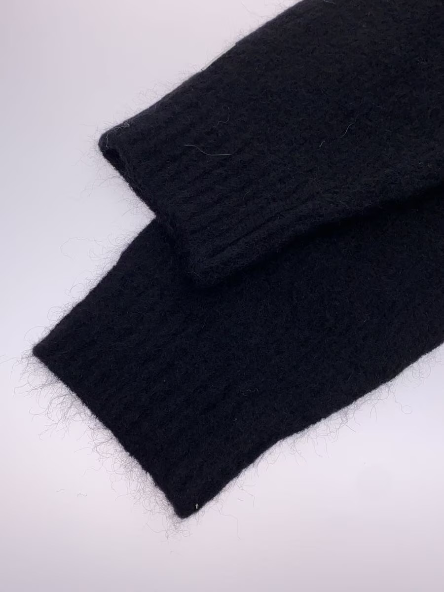 SATUR Essen Two-Tone Mohair Blend Knit, Size M, Nylon, Black, SA254MNKT18 gallery
