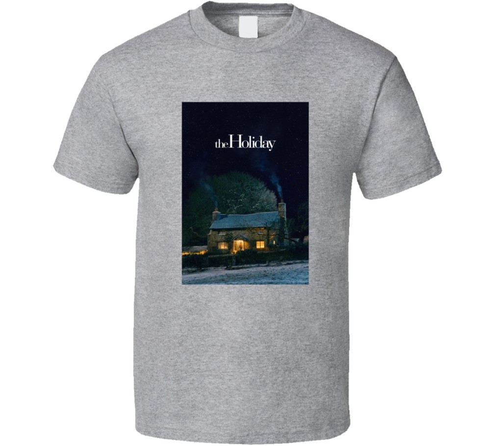 The Holiday Movie Tee Classic Christmas Rom Com Film T Shirt