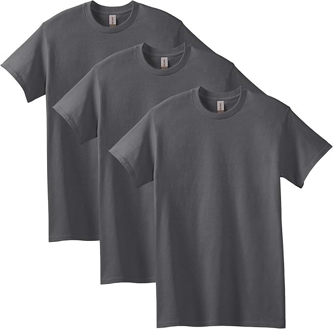 Gildan (3-pack) Solid Ultra/Heavy Cotton Short Sleeve Blank T-Shirt S-3XL gallery