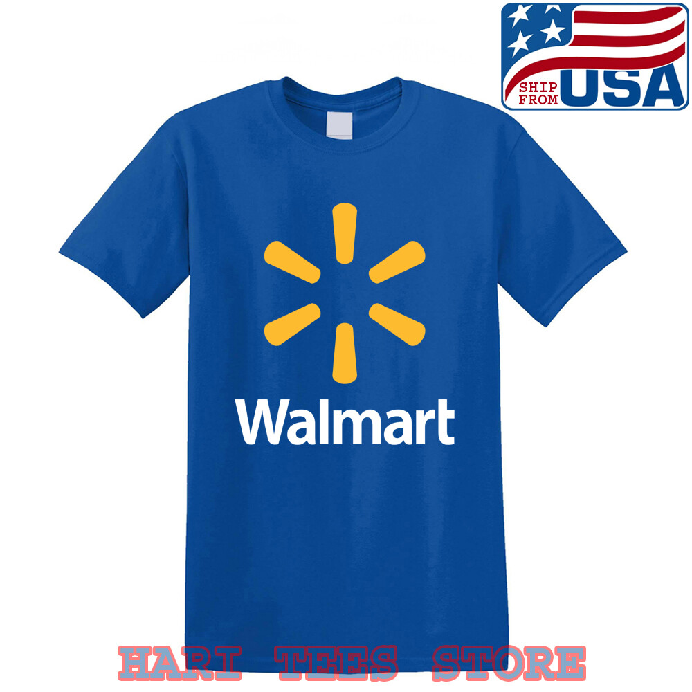 Walmart Store Men's Royal Blue T-shirt Size S to 5XL gallery