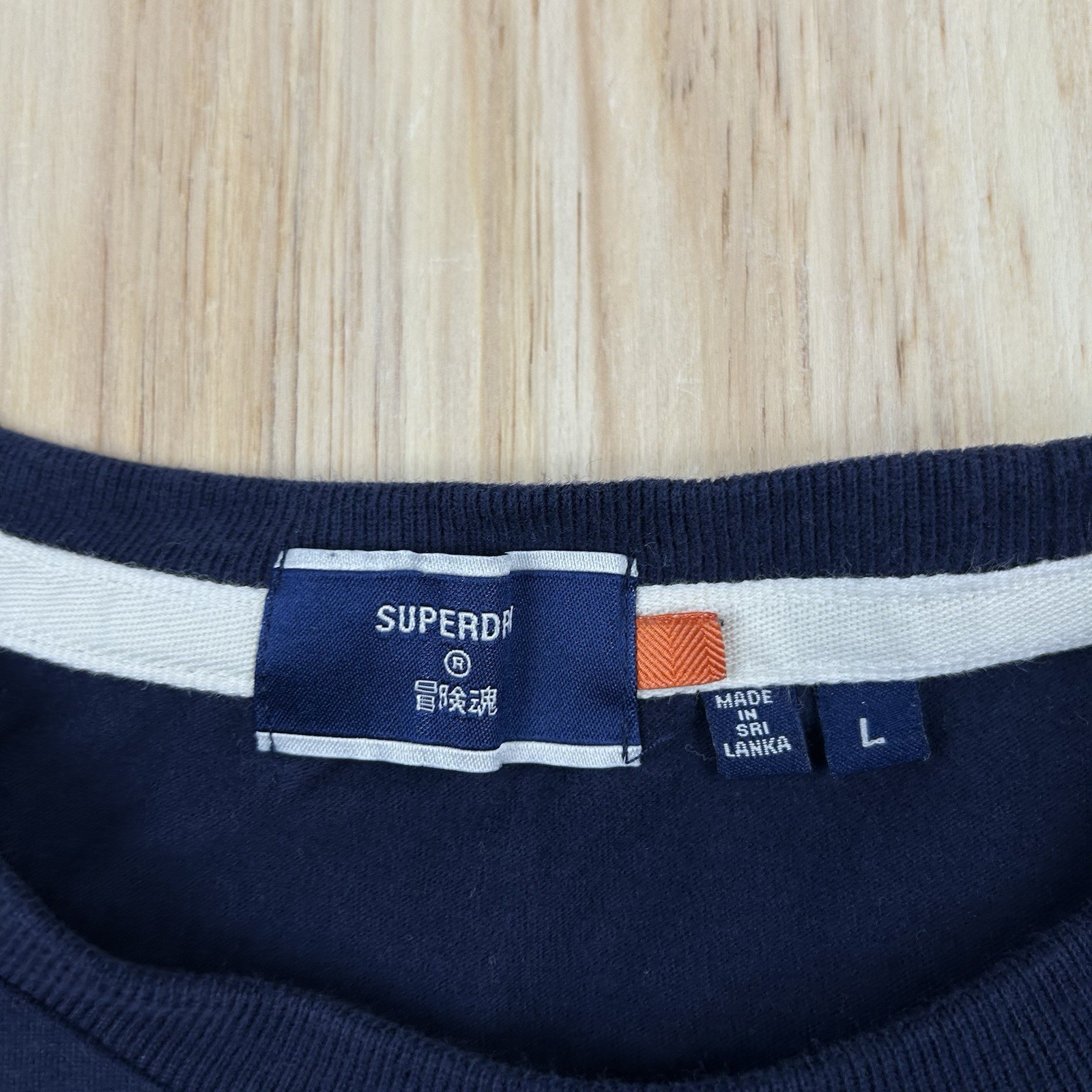 Superdry Heather Blue Short Sleeve 100% Cotton T-Shirt Size Large gallery