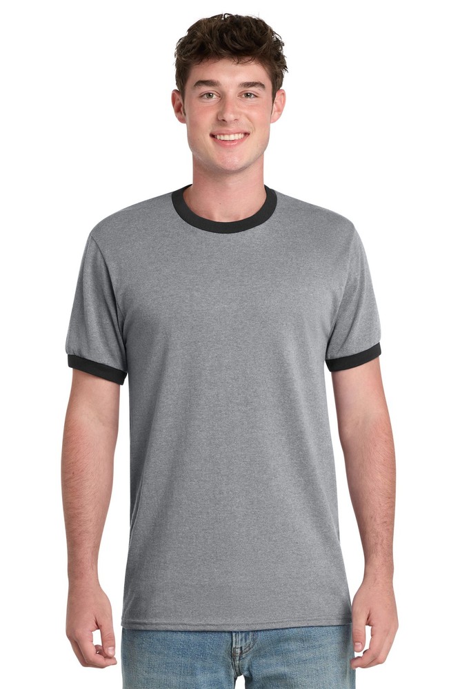 Port & Co Core Cotton Ringer Tee PC54R