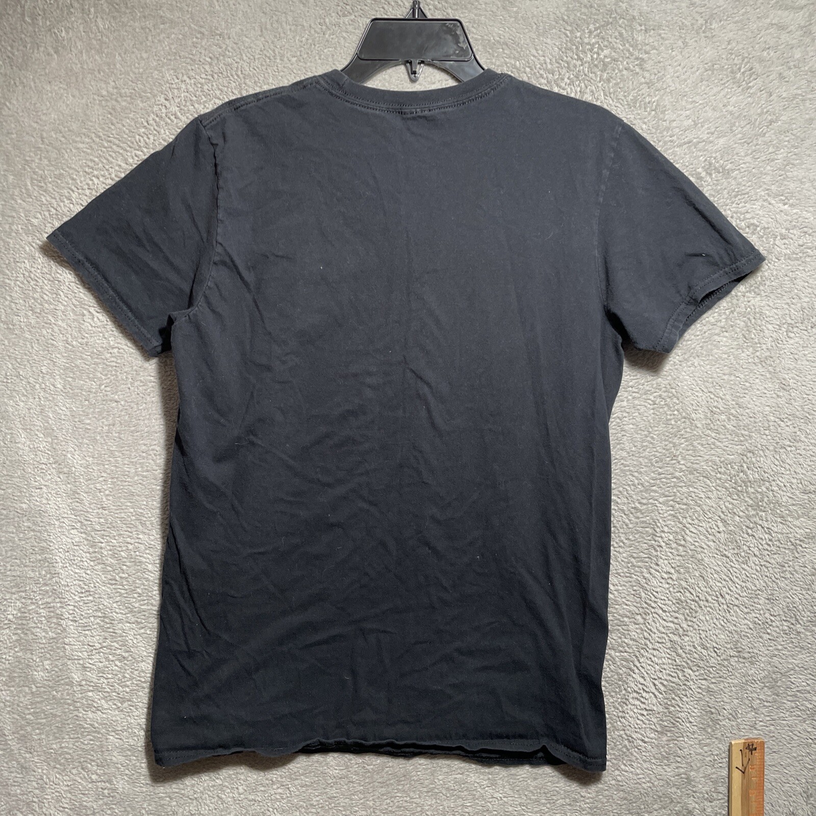 Disney Adult Aladdin Play Shirt Geometric Black Medium Cotton Short Sleeve gallery