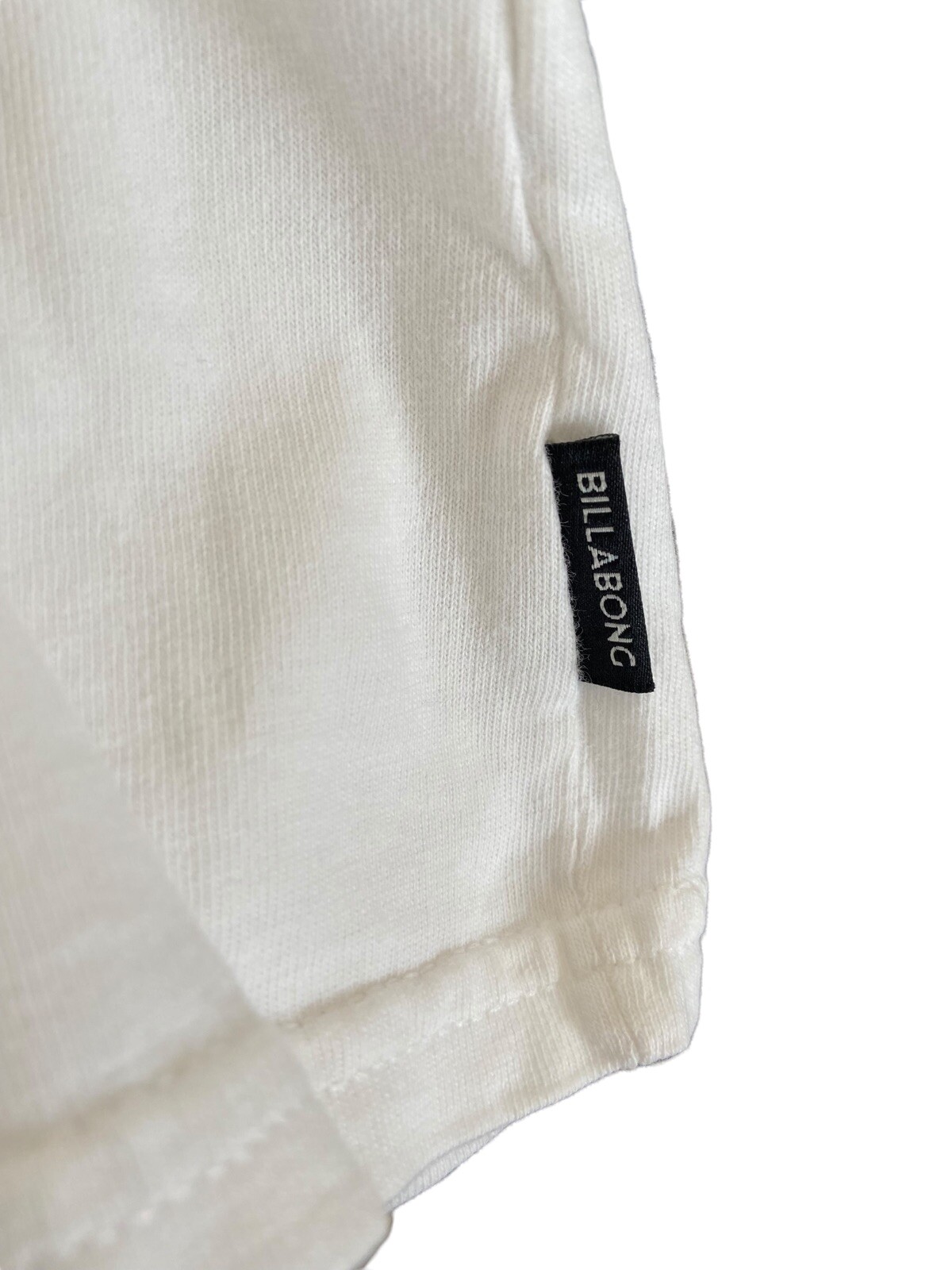Billabong The Core Tee Shirt White 100% Cotton Mens Size L EUC gallery