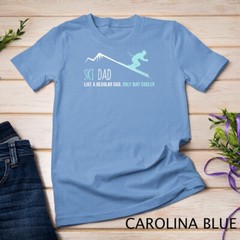 Ski Dad Funny Cute Winter Skiing Gift T-Shirt Unisex T-shirt