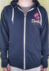 Official Desert Trip 2016 Black Zip Hoodie XL