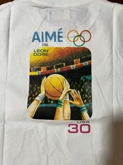 Aime Leon Dore ALD Basketball Boards Olympic Games Tee White T-Shirt Men Size XL