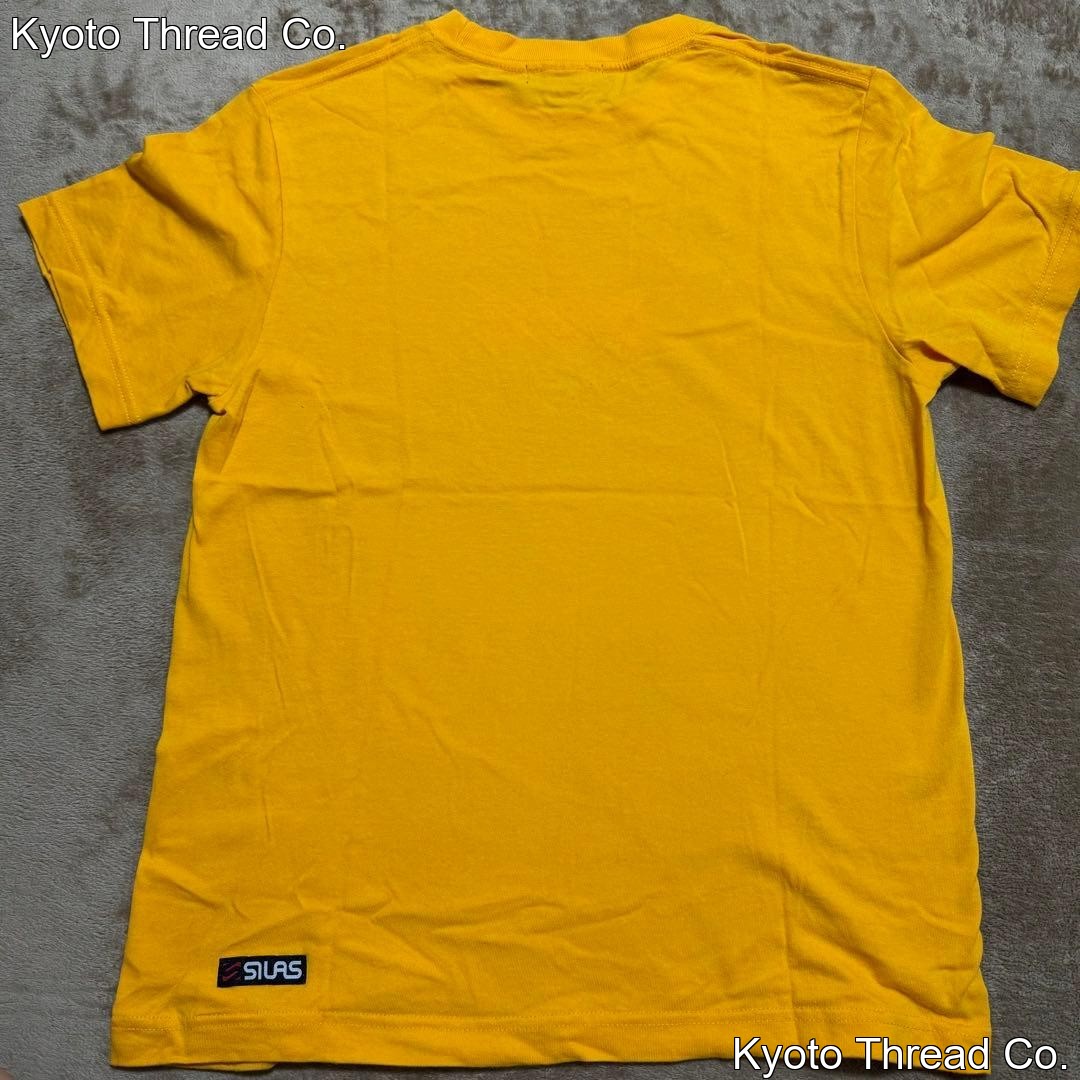 SILAS Yellow T-Shirt with Box Logo, Short-Sleeve, S Size gallery