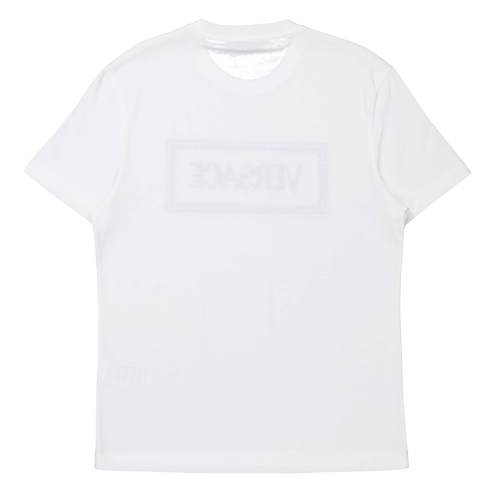Versace 90s Logo Embroidered Cotton T Shirt gallery