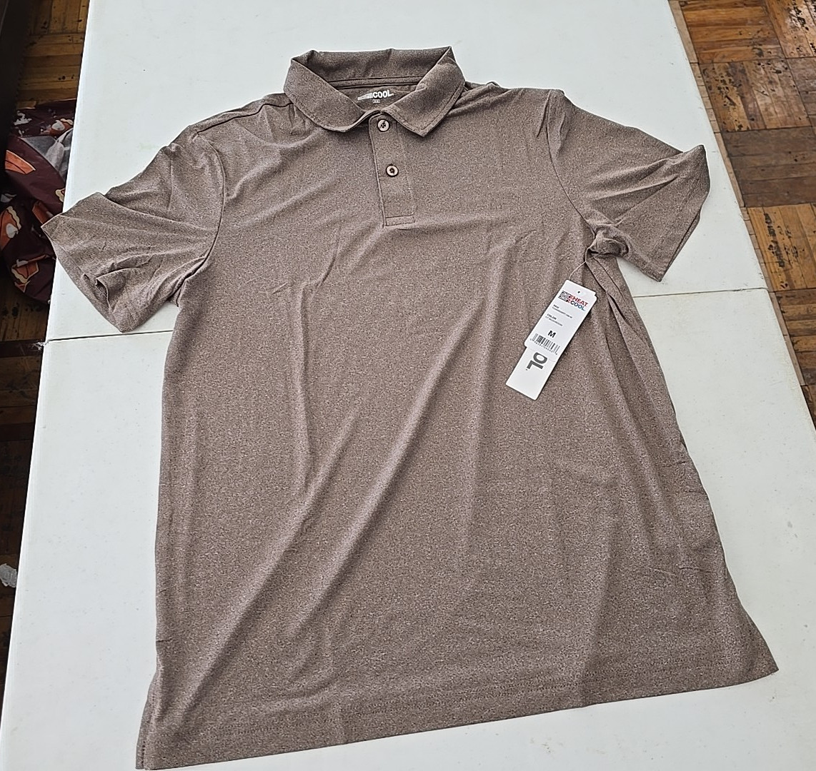 32 Degrees Cool T-Shirt for Mens Size M Brown New gallery