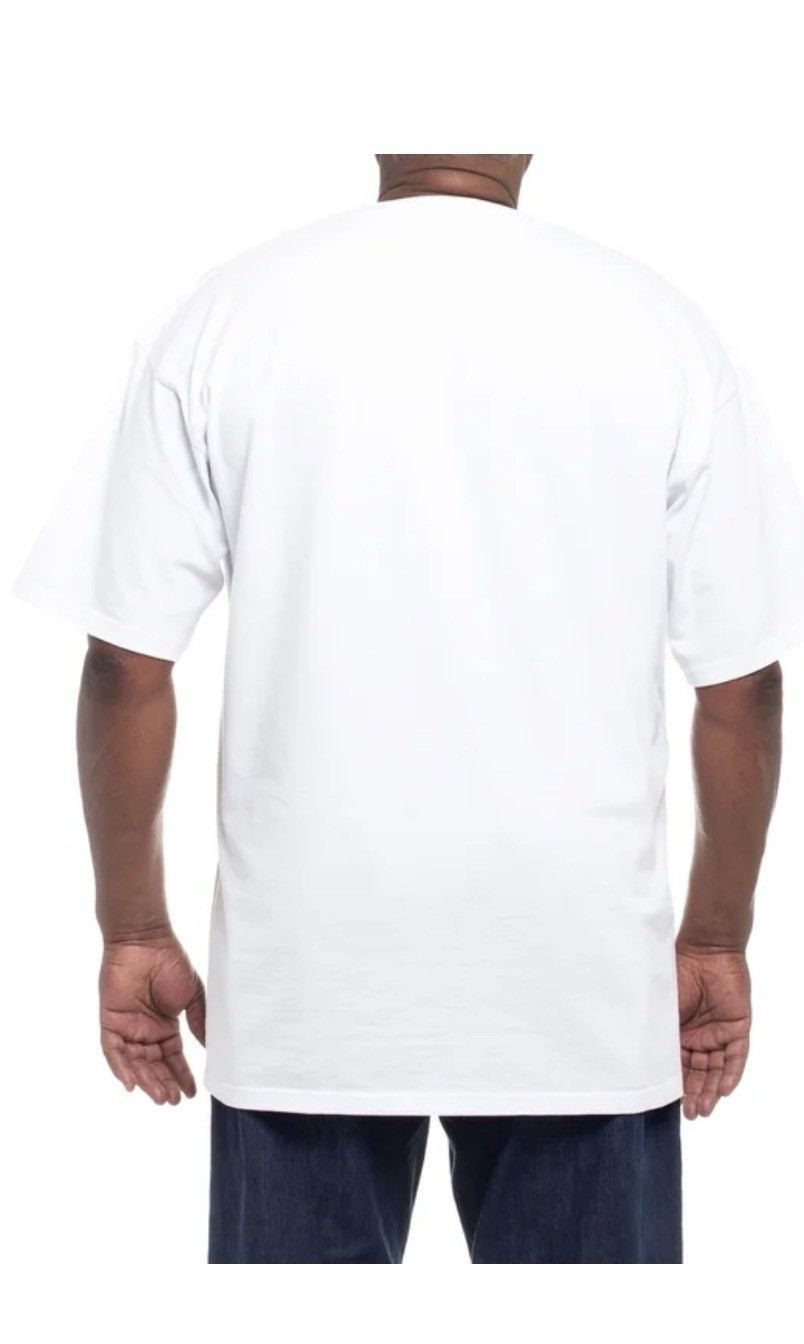 Kirkland Signature Men's Heavyweight Crew Tee 6-pack- White Large gallery