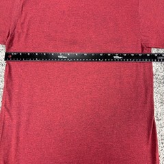 NEW Dr Pepper Logo Men’s M Red Heather T-Shirt Tee Luv Graphic Cotton Blend