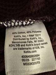 Sonoma Goods For Life Essential Long Sleeve Waffle Henley
