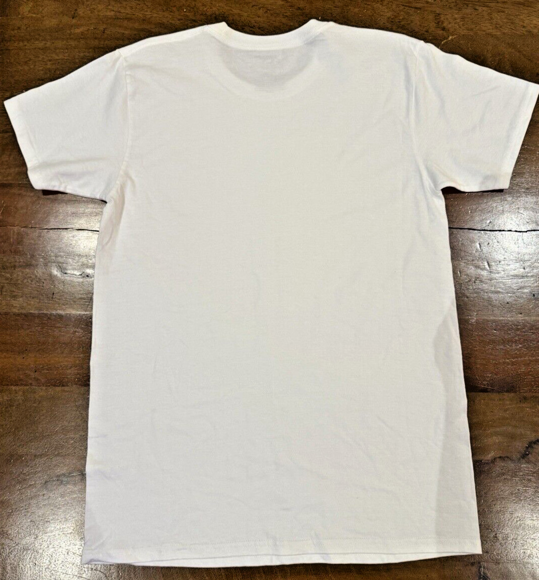 Athletic Works Men's 100% Cotton White T Shirt Loose Fit -Choose Size -NWT gallery