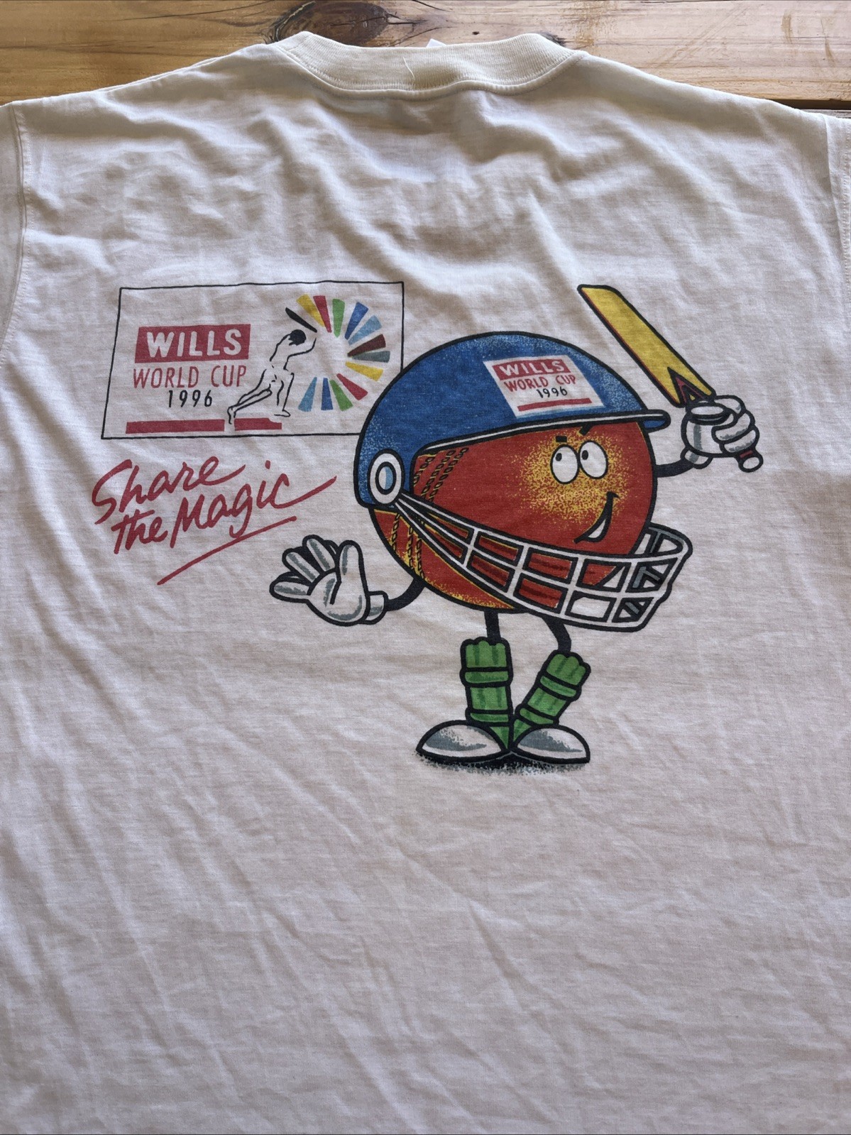 Vintage Wills World Cup 1996 Champions Sri Lanka Cricket Mens T Shirt gallery