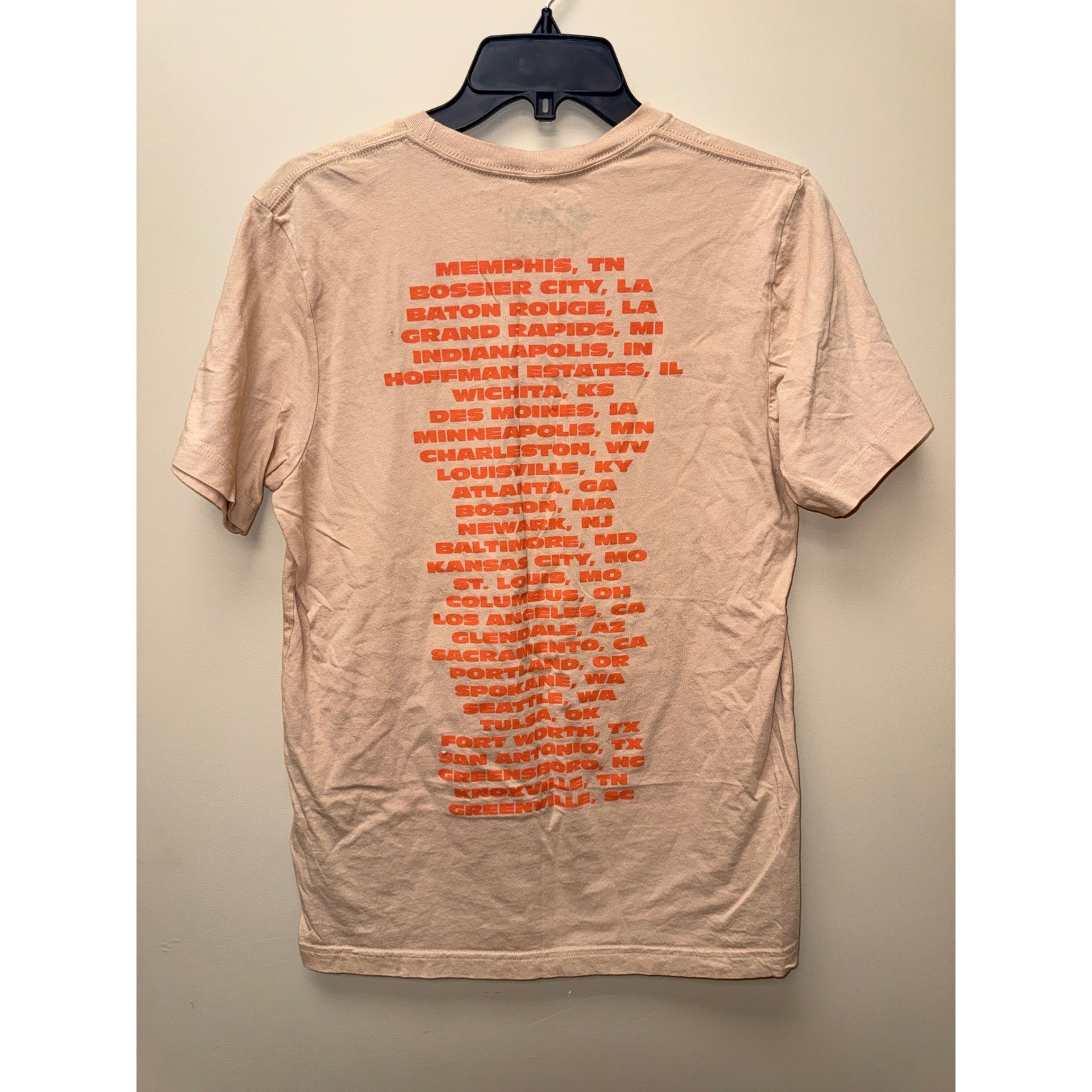Lauren Daigle The Kaleidoscope Tour 2023 Concert T-Shirt Tan Medium CCM Merch gallery