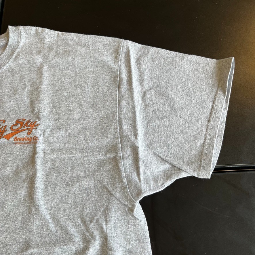 New Mens XL Big Sky Brewing Co Moose Drool Graphic T Shirt Double Sided Missoula gallery
